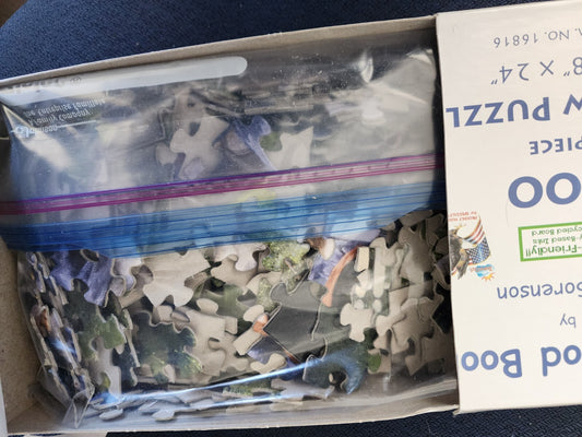 The good book 18 x 24" 300 Piece Jigsaw puzzle by jack Saransen