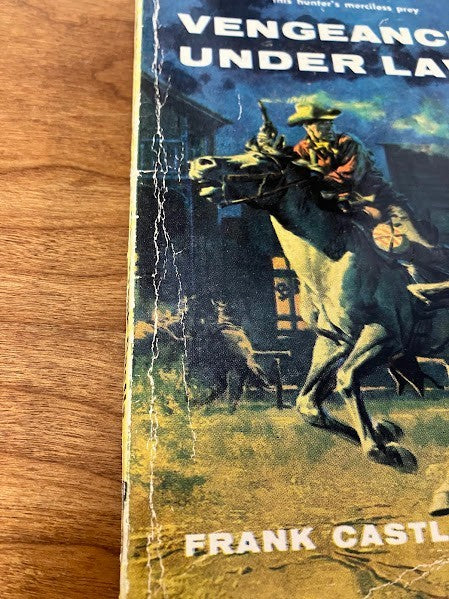 Gold Medal Westerns by Frank Castle - lot of 2