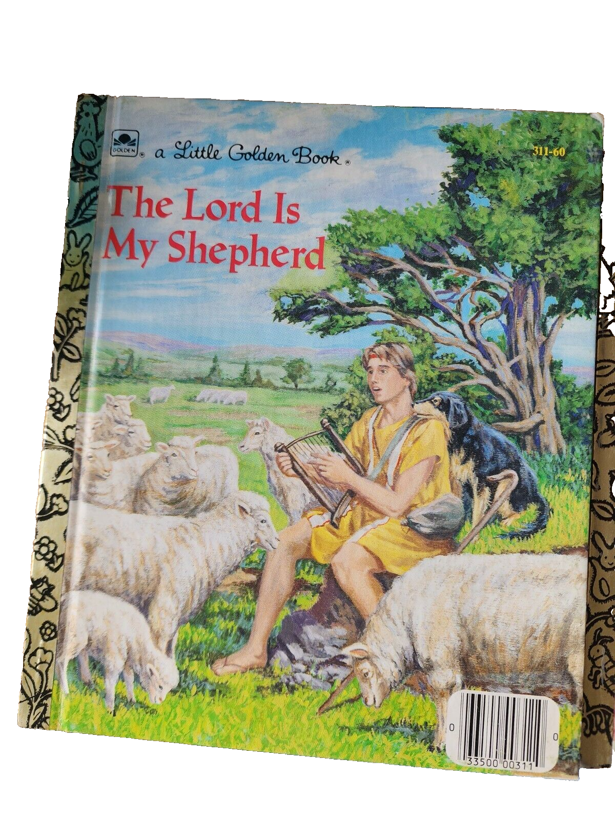 Little Golden Book The Lord Is My Shepherd - 1986 Hardcover