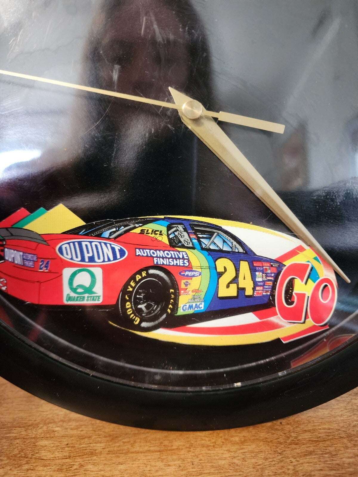 Nascar Jeff Gordon #24 Racing Clock