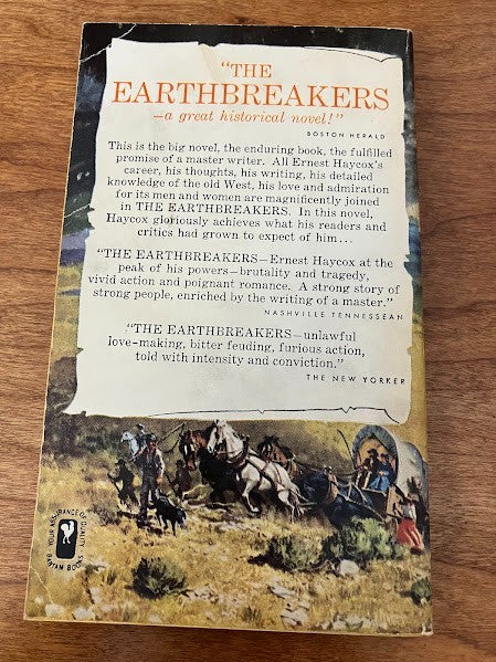 Bantam Books - THE EARTHBREAKERS by Ernest Haycox