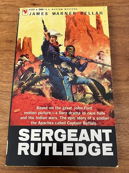Bantam Books - Sergeant Rutledge by James Warner Bellah