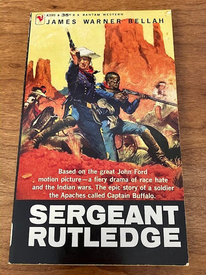 Bantam Books - Sergeant Rutledge by James Warner Bellah