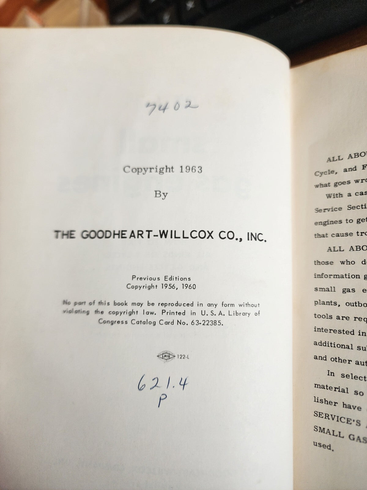 All About Small Gas Engines 1963