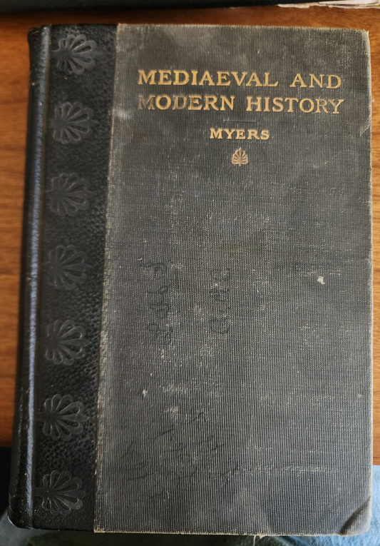 Hardcover Mediaeval Modern History, Revised Edition by Philip Myers, 1905