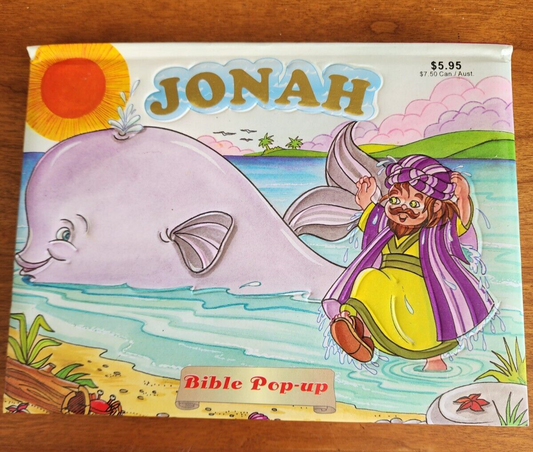 Jonah Bible Pop Up Book - GOOD