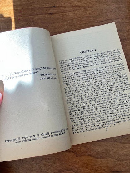 AVON - THE WOUND OF LOVE By R.V. Cassill