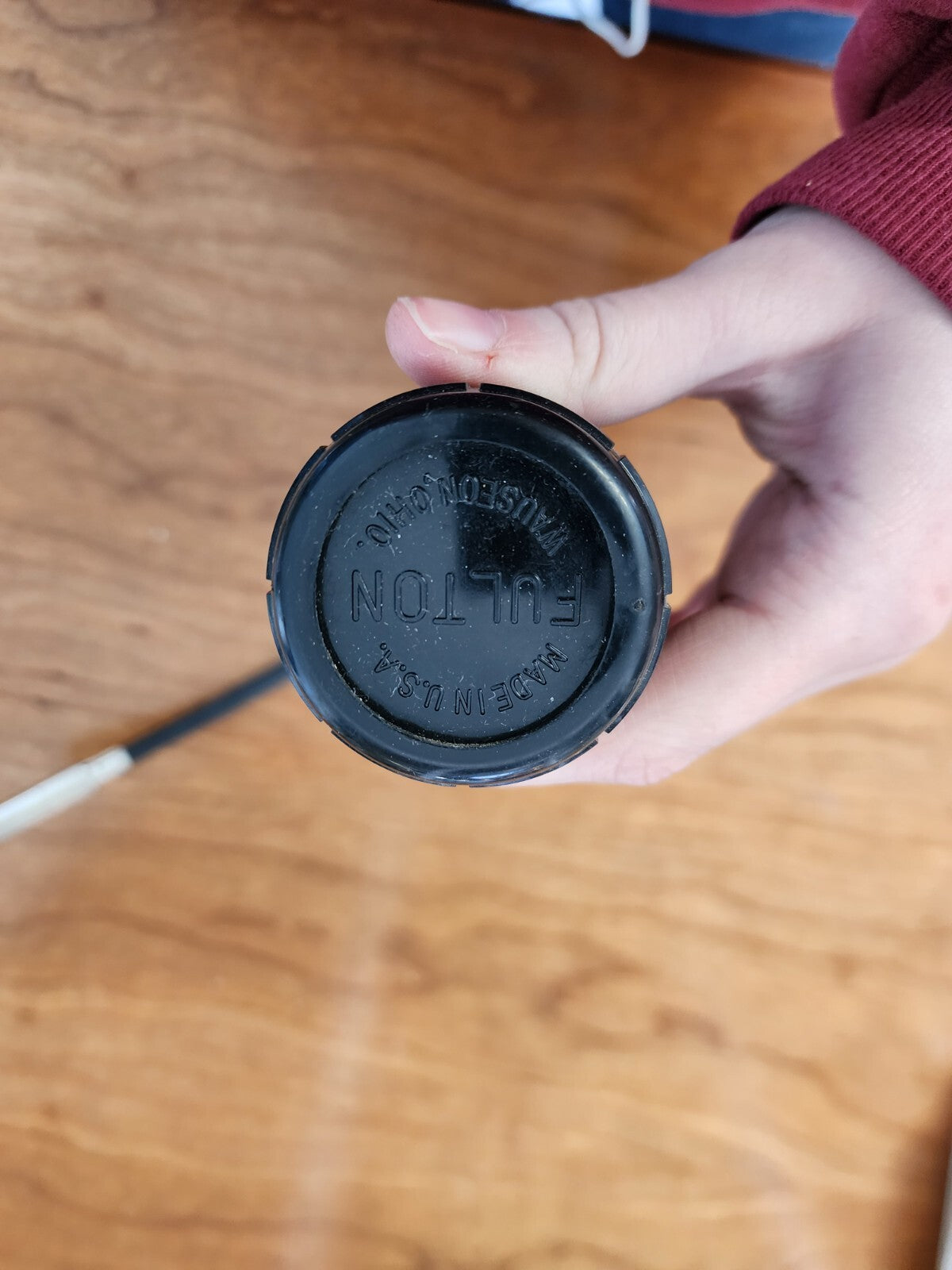 Vtg Fulton Kwik-Lite Project-o-Lite Inspection Light Flashlight