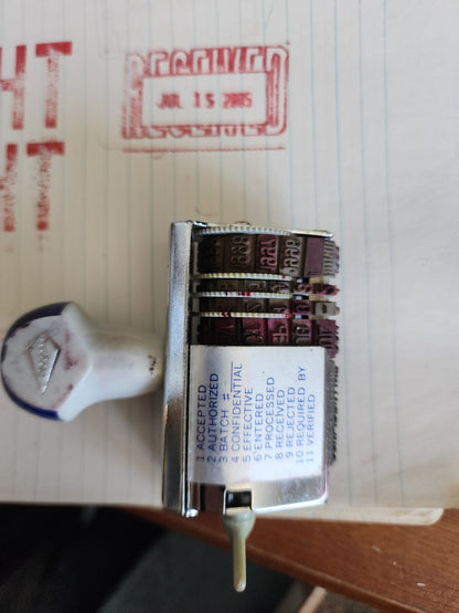 Multi use Stamper Vintage Office Supplies