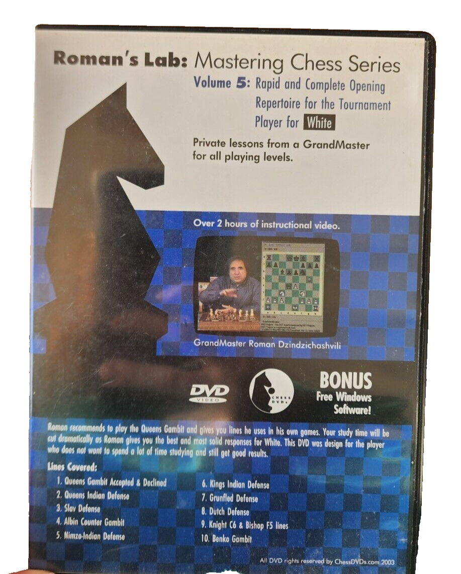 ROMAN'S LAB: MASTERING CHESS SERIES VOL. 5