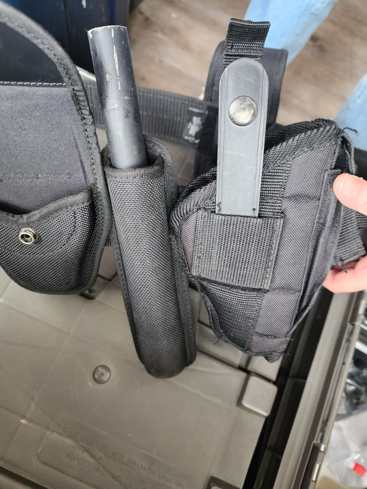 Different Brands of Police Belt and Accesories