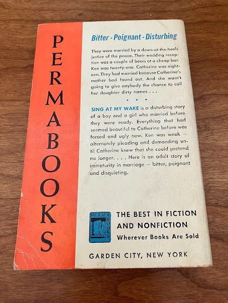 Vintage Paperback - Jo Sinclair: SING AT MY WAKE