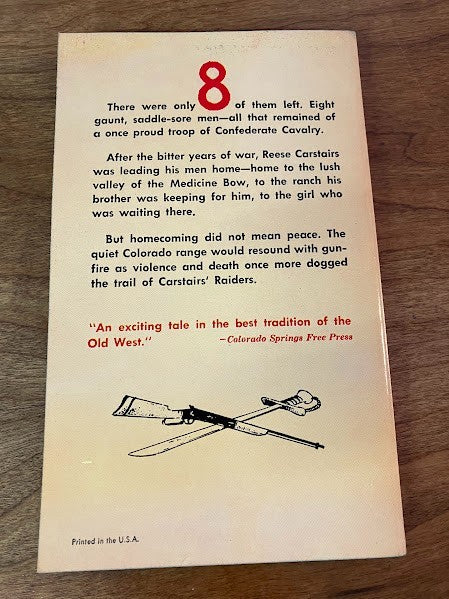 Avon Publishing: Lot of 3 Western Paperbacks