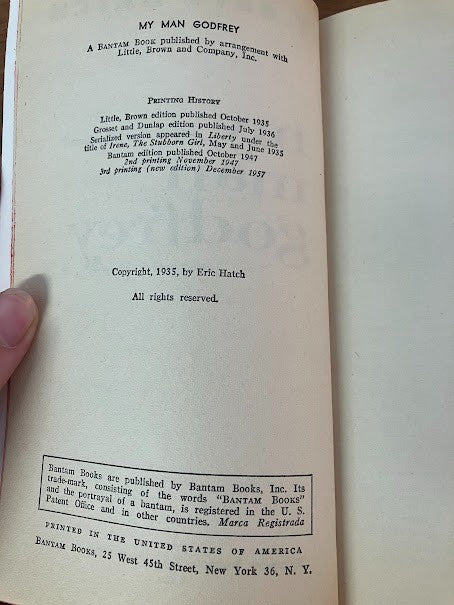 Vtg Paperbacks - Bantam Books - lot of 3