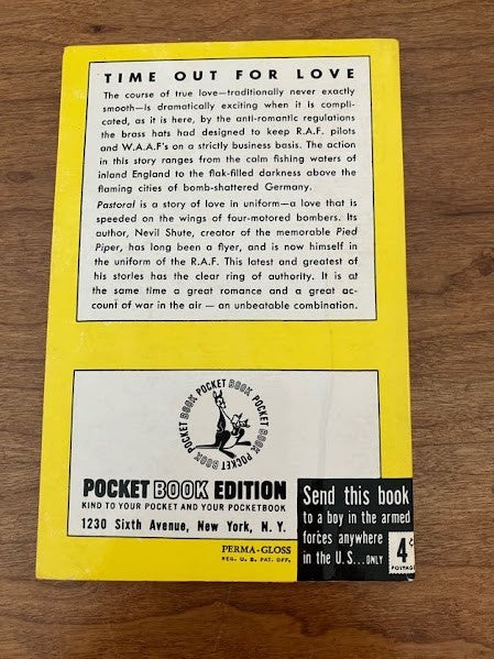 Vtg Pocket Book - PASTORAL By Nevil Shute