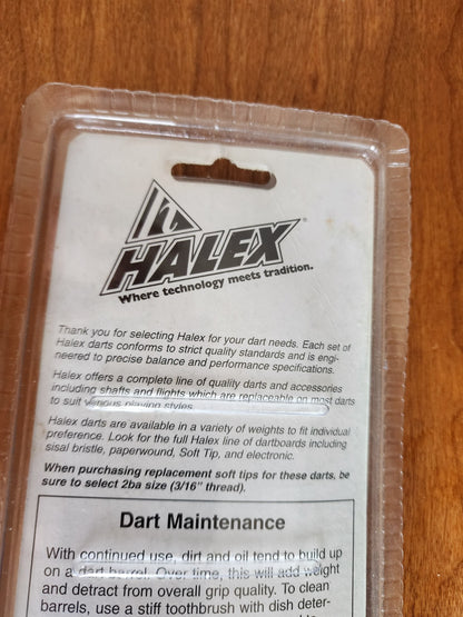 Halex Competition Nickel/Silver Darts 17 Gram Soft Tip 3 Pack