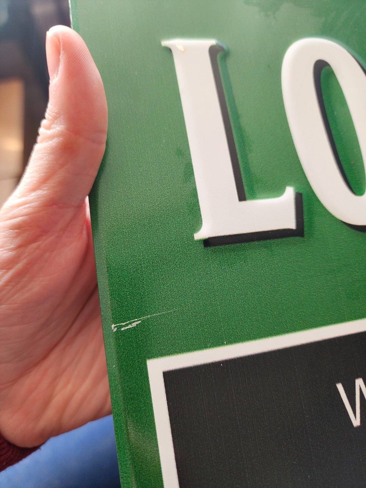 Longhorn Moist Snuff Sign Tobacco Tin Metal Copenhagen 15.5 x 11.5