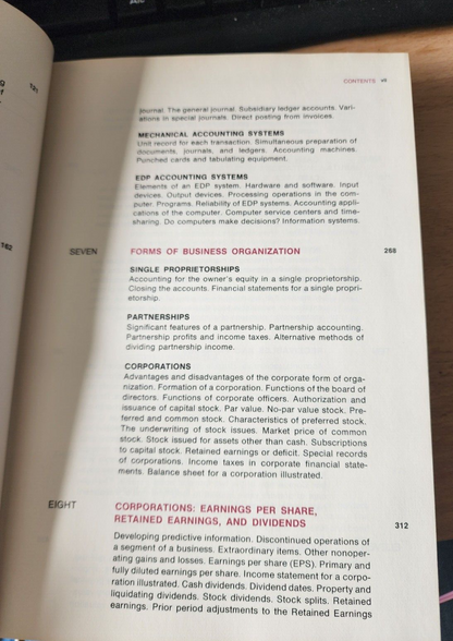 Financial Accounting by Robert F. Meigs (Third Edition Hardcover)