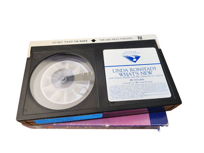 LINDA RONSTADT IN CONCERT What’s New Beta Betamax NOT VHS 1984