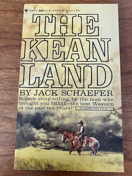 Bantam Books - The Kean Land by Jack Schaefer