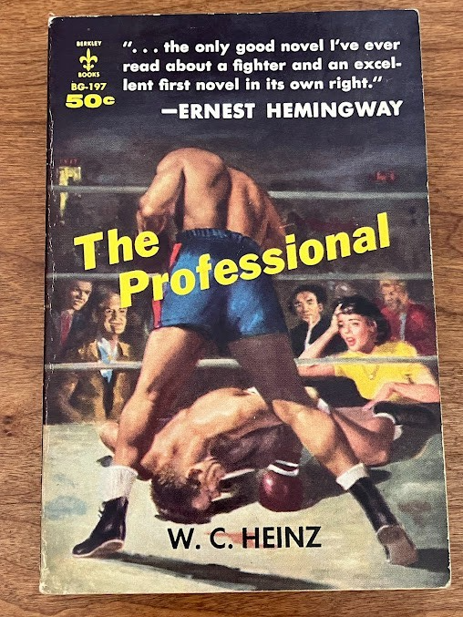 Vtg Paperback - The Professional by W.C. Heinz Boxing