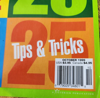 OCTOBER 1999 CAR CRAFT MAGAZINE 500HP HOW-TO