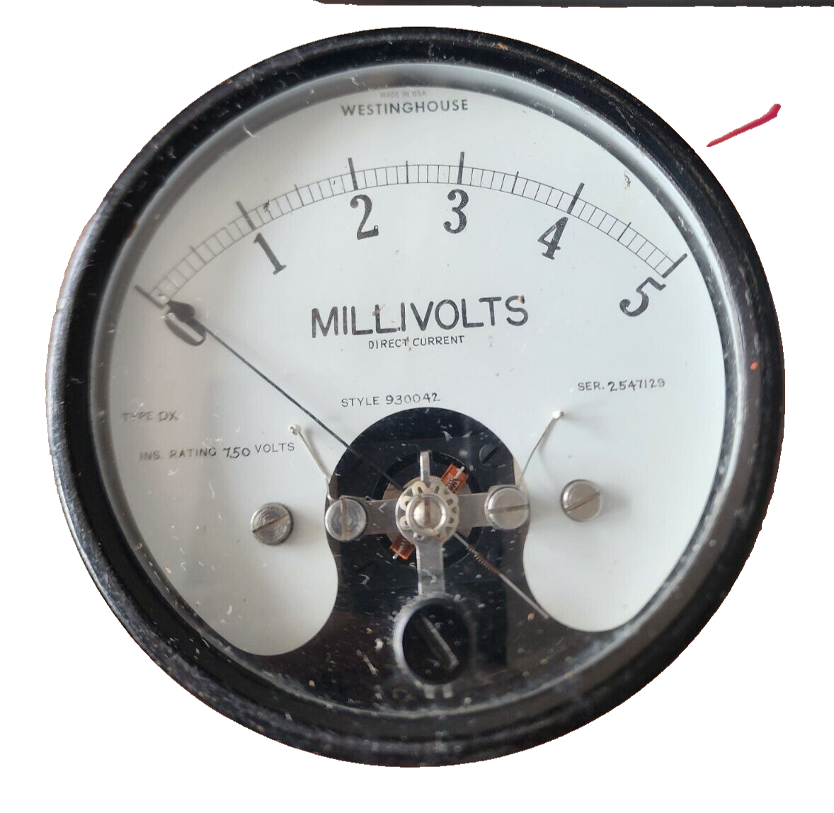 Westinghouse Millivolts Direct Current Style 930042