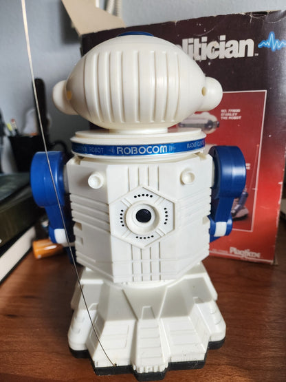 Vintage 1986 Playtime Jim The Politician Robot RC Radio WORKS