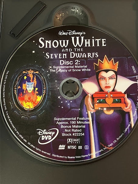 Movie: Snow White and the Seven Dwarfs - (Disney Special Platinum Edition)