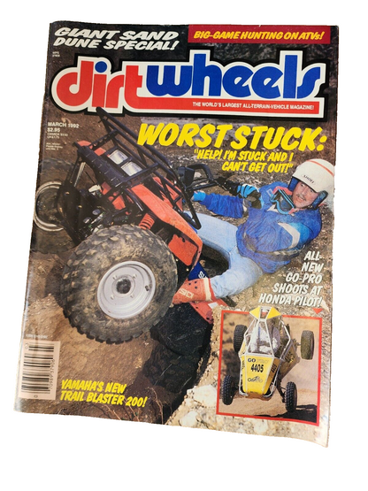 Dirt Wheels - March 1992 - Magazine