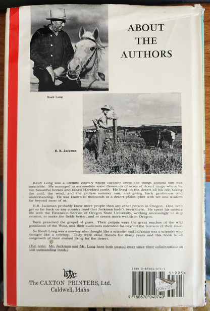 The Oregon Desert by E.R. Jackman & R.A. Long - 1971, 118 Photographs