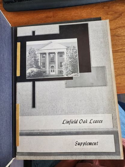 1961 Linfield College Yearbook, McMinnville Oregon, Oak Leaves