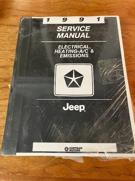 1991 Service Manuals - Chrysler Jeep