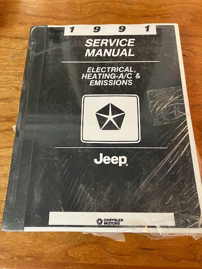 1991 Service Manuals - Chrysler Jeep