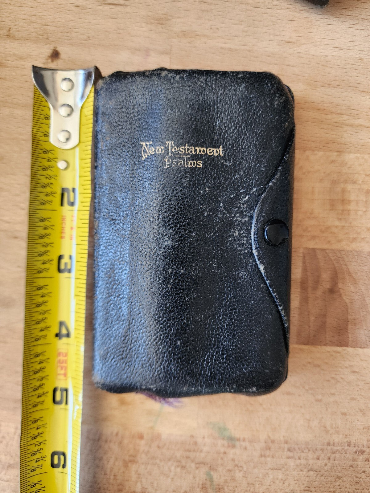New Testament Psalms KJV 1926 AJ Holman Edition Pocket Snap Philadelphia Vtg