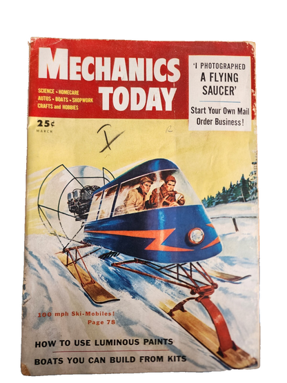 Mechanics Today Magazine - March 1954