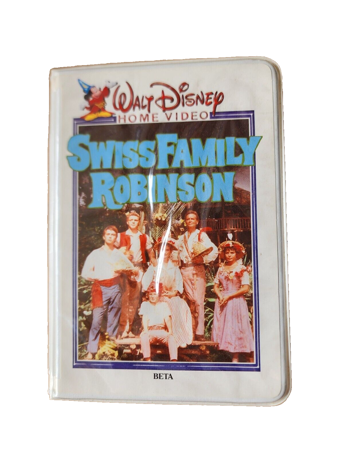 Swiss Family Robinson (BETA, 1983, White Disney Clamshell)