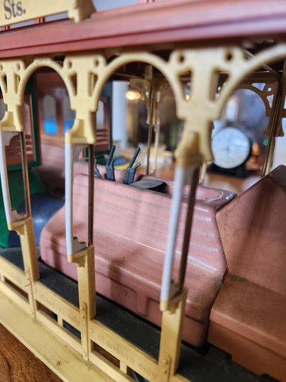 Vtg Jim Beam Powell and Hyde Large Scale San Francisco Cable Car