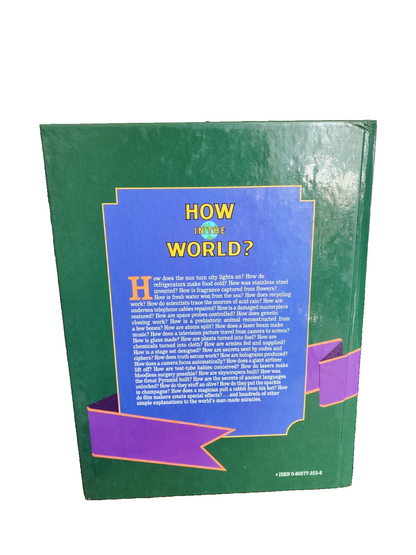 Hardcover book - How in the World? 1990 Reader's Digest