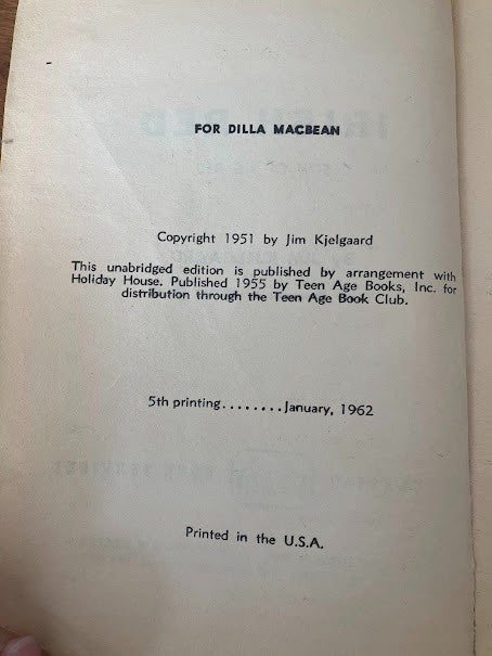 Paperback - Irish Red Son Of Big Red By Jim Kjelgaard