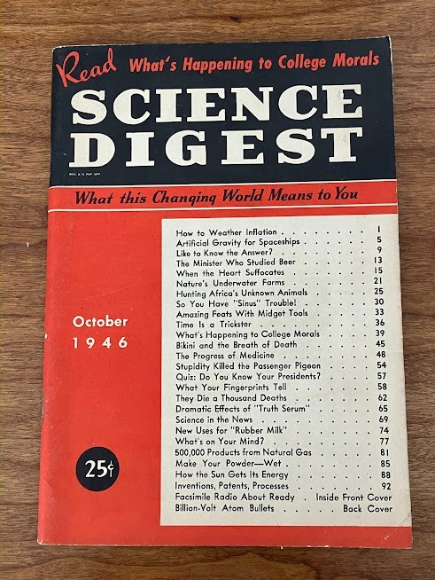 SCIENCE DIGEST MAGAZINE | What's Happening to College Morals