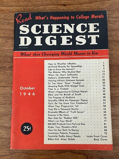 SCIENCE DIGEST MAGAZINE | What's Happening to College Morals