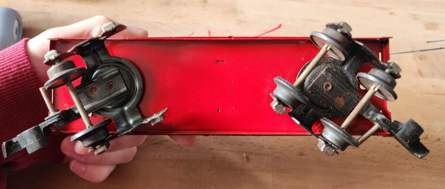 Vtg American Flyer Pre-war O Gauge #484 Caboose