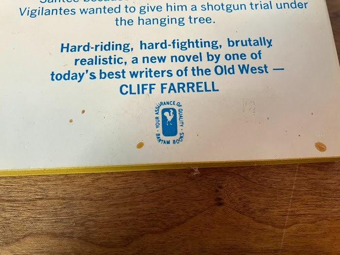 Bantam Books by Cliff Farrell