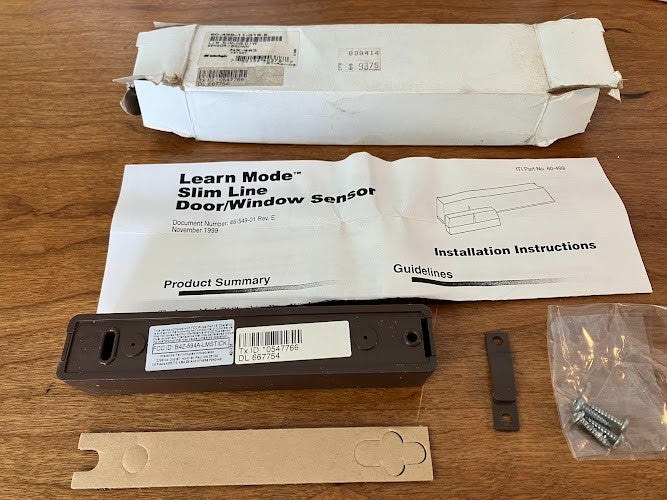60-499-11-319.5 - Slimline Door/Window Sensor - Brown