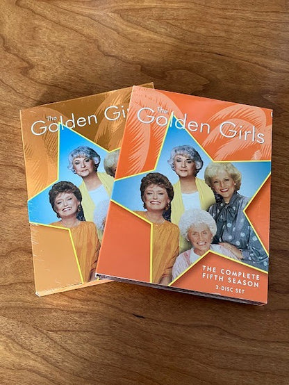DvDs - The Golden Girls - The Complete first, second, fourth, and fifth Seasons
