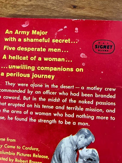 A Signet Book: They Came to Cordura By Glendon Swarthout