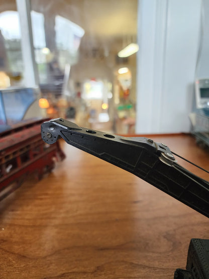 Vtg Lionel Lines 2460 Black Bucyrus Erie Crane Car Variation