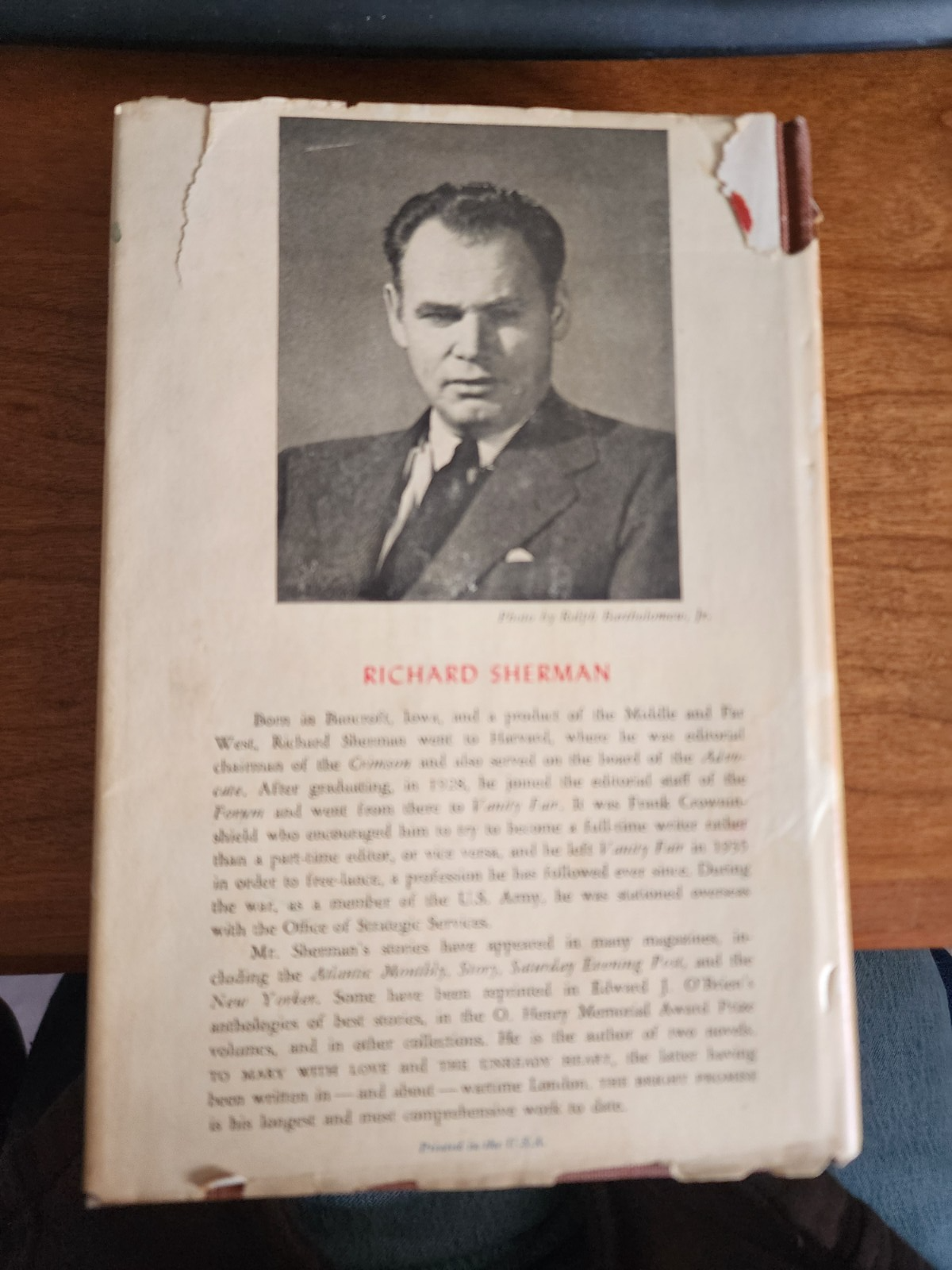 The Bright Promise by Richard Sherman - Hardcover, 1947