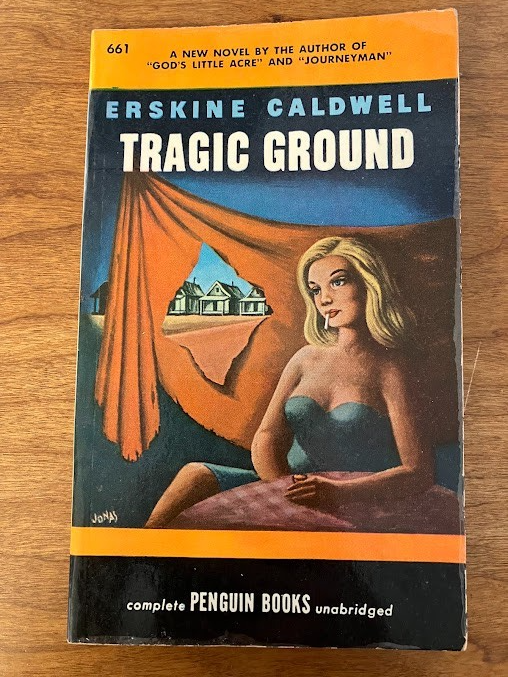 Vtg Paperbacks by Erskine Caldwell - lot of 5